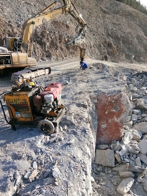 大理分裂机在山区矿山开采岩石的成本分析与应用前景